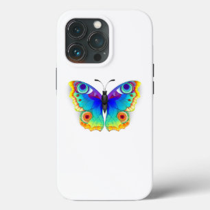 Rainbow Butterfly Peacock Eye Case-Mate iPhone Case