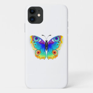 Rainbow Butterfly Peacock Eye Case-Mate iPhone Case