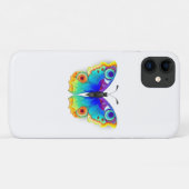 Rainbow Butterfly Peacock Eye Case-Mate iPhone Case (Achterkant (horizontaal))