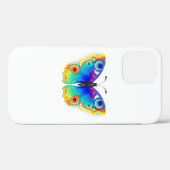Rainbow Butterfly Peacock Eye Case-Mate iPhone Case (Achterkant (horizontaal))
