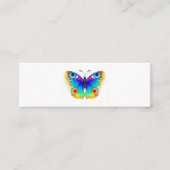 Rainbow Butterfly Peacock Eye Contactkaartje (Voorkant)