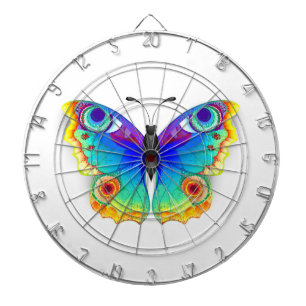 Rainbow Butterfly Peacock Eye Dartbord