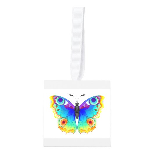 Rainbow Butterfly Peacock Eye Decoratie (Voorkant)