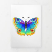 Rainbow Butterfly Peacock Eye Drieluik Programma (Cover)