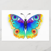 Rainbow Butterfly Peacock Eye Flyer (Voorkant)