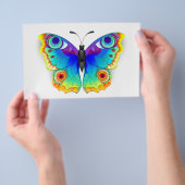 Rainbow Butterfly Peacock Eye Flyer (Hand)