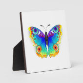 Rainbow Butterfly Peacock Eye Fotoplaat (Voorkant)