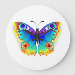 Rainbow Butterfly Peacock Eye Grote Klok