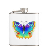 Rainbow Butterfly Peacock Eye Heupfles (Voorkant)