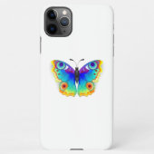 Rainbow Butterfly Peacock Eye iPhone Hoesje (Achterkant)