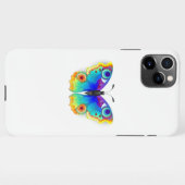 Rainbow Butterfly Peacock Eye iPhone Hoesje (Achterkant horizontaal)