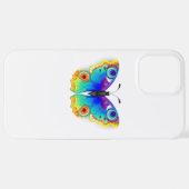 Rainbow Butterfly Peacock Eye iPhone Hoesje (Achterkant horizontaal)