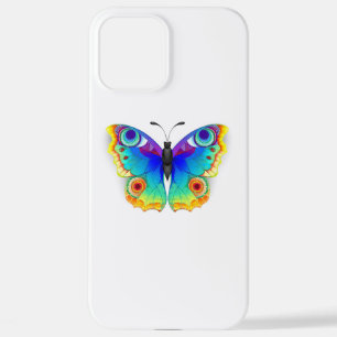 Rainbow Butterfly Peacock Eye iPhone 12 Pro Max Hoesje