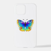 Rainbow Butterfly Peacock Eye iPhone Hoesje (Achterkant)