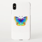 Rainbow Butterfly Peacock Eye iPhone Hoesje (Achterkant)