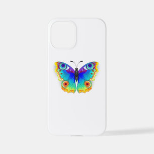 Rainbow Butterfly Peacock Eye iPhone 12 Mini Hoesje
