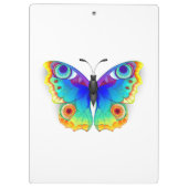 Rainbow Butterfly Peacock Eye Klembord (Achterkant)