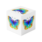 Rainbow Butterfly Peacock Eye Kubus (Achter hoekig)
