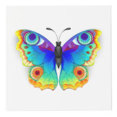 Rainbow Butterfly Peacock Eye Kubus (Voorkant)