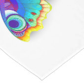 Rainbow Butterfly Peacock Eye Lange Tafelloper (Hoek)