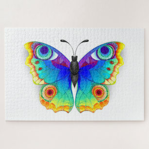 Rainbow Butterfly Peacock Eye Legpuzzel