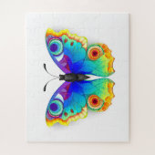 Rainbow Butterfly Peacock Eye Legpuzzel (Verticaal)