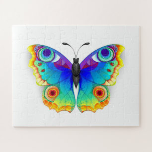 Rainbow Butterfly Peacock Eye Legpuzzel