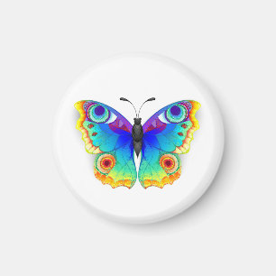 Rainbow Butterfly Peacock Eye Magneet