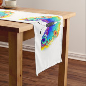 Rainbow Butterfly Peacock Eye Medium Tafelloper (Voorbeeld)