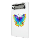 Rainbow Butterfly Peacock Eye Mini Klembord (Angled2)