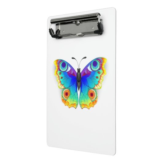 Rainbow Butterfly Peacock Eye Mini Klembord (Angled2)