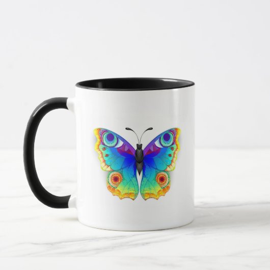 Rainbow Butterfly Peacock Eye Mok (Links)
