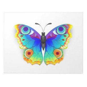 Rainbow Butterfly Peacock Eye Notitieblok