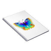 Rainbow Butterfly Peacock Eye Notitieboek (Rechterzijde)