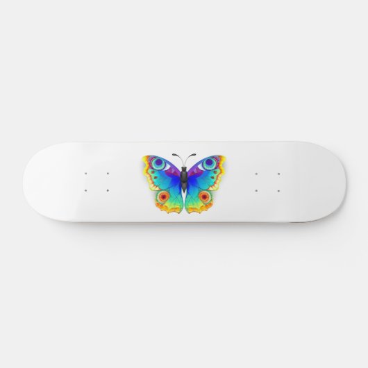 Rainbow Butterfly Peacock Eye Persoonlijk Skateboard (Horizontaal)