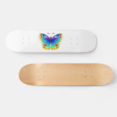 Rainbow Butterfly Peacock Eye Persoonlijk Skateboard (Horizontaal)