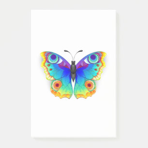 Rainbow Butterfly Peacock Eye Post-it® Notes