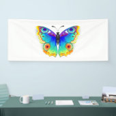 Rainbow Butterfly Peacock Eye Spandoek (Beurs)
