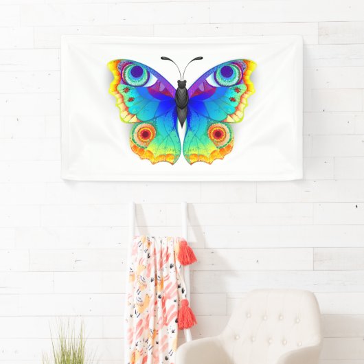 Rainbow Butterfly Peacock Eye Spandoek (Insitu)