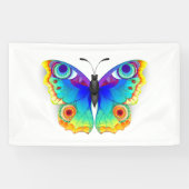 Rainbow Butterfly Peacock Eye Spandoek (Horizontaal)