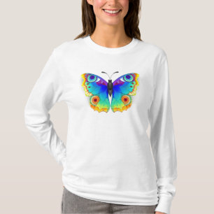 Rainbow Butterfly Peacock Eye T-shirt