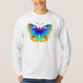 Rainbow Butterfly Peacock Eye T-shirt (Voorkant)