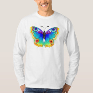 Rainbow Butterfly Peacock Eye T-shirt