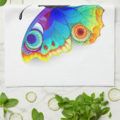 Rainbow Butterfly Peacock Eye Theedoek (Gevouwen)
