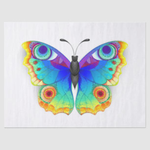 Rainbow Butterfly Peacock Eye Tissuepapier
