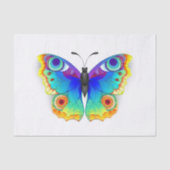 Rainbow Butterfly Peacock Eye Tissuepapier (Voorkant)