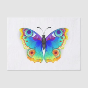 Rainbow Butterfly Peacock Eye Tissuepapier