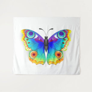 Rainbow Butterfly Peacock Eye Wandkleed