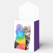 Rainbow Butterfly Princess Kitten Bedankdoosjes (Geopend)