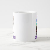 Rainbow Butterfly Princess Kitten Grote Koffiekop (Voorkant)